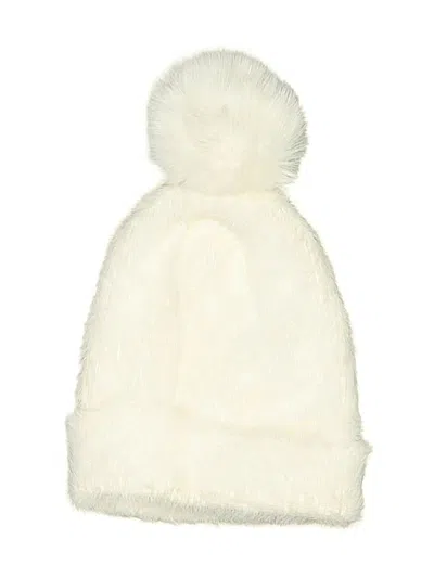 Pre-owned Assorted Brands Beanie Hat In White