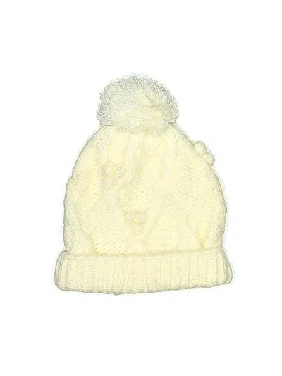 Pre-owned Assorted Brands Beanie Hat In White