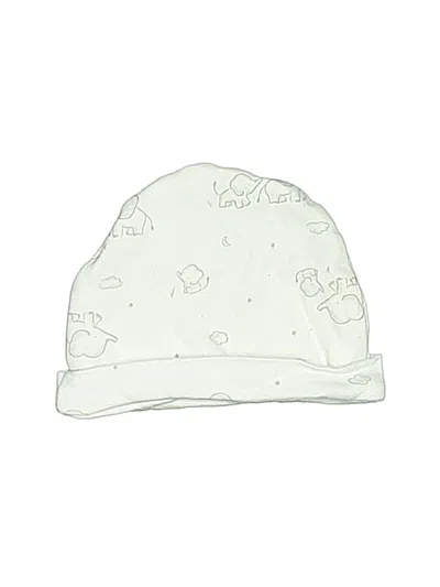 Pre-owned Assorted Brands Babies' Beanie Hat In White