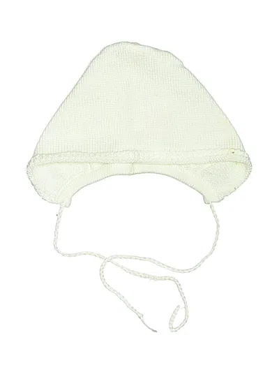 Pre-owned Assorted Brands Babies' Beanie Hat In White