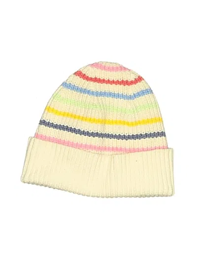 Pre-owned Assorted Brands Kids' Beanie Hat In White