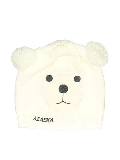 Pre-owned Assorted Brands Kids' Beanie Hat In White