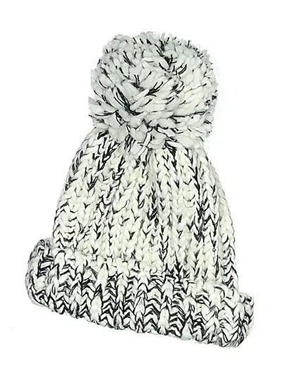 Pre-owned Assorted Brands Beanie Hat In White
