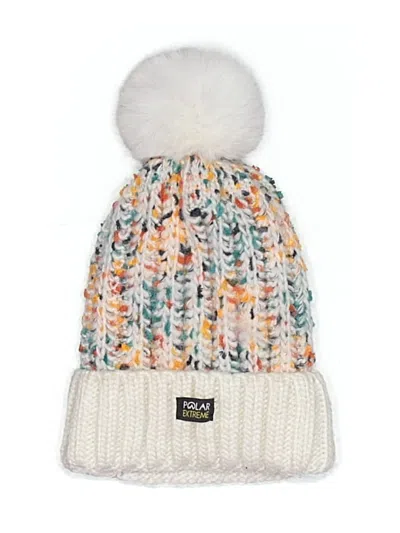 Pre-owned Assorted Brands Beanie Hat In White