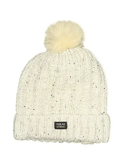Pre-owned Assorted Brands Beanie Hat In White
