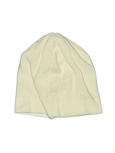 Pre-owned Assorted Brands Babies' Beanie Hat In White