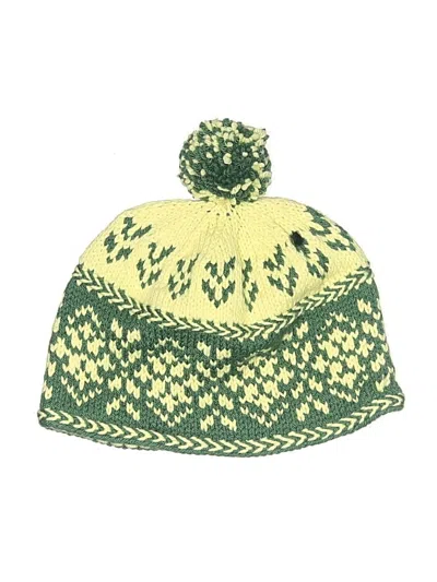 Pre-owned Assorted Brands Beanie Hat In Yellow