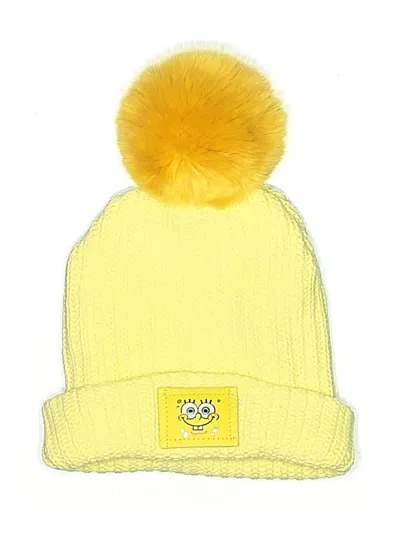 Pre-owned Assorted Brands Beanie Hat In Yellow