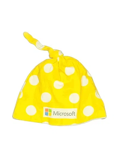 Pre-owned Assorted Brands Babies' Beanie Hat In Yellow