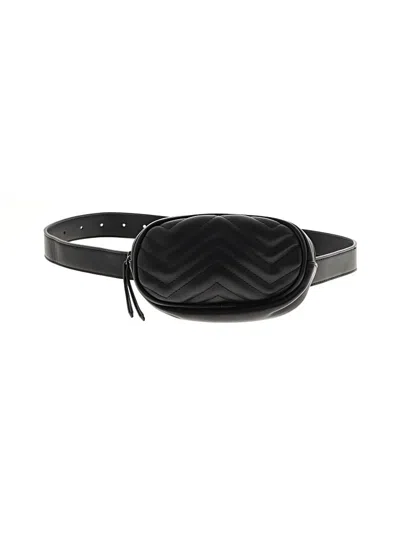 Pre-owned Assorted Brands Belt Bag In Black
