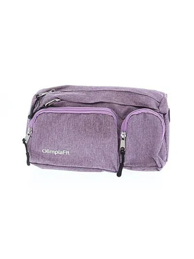 Pre-owned Assorted Brands Belt Bag In Purple