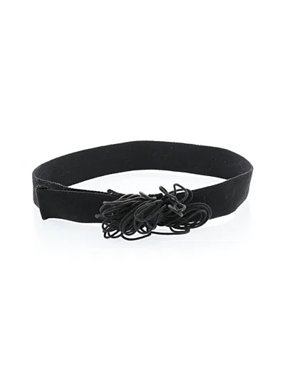Pre-owned Assorted Brands Belt In Black