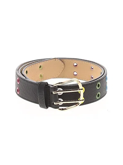 Pre-owned Assorted Brands Belt In Black