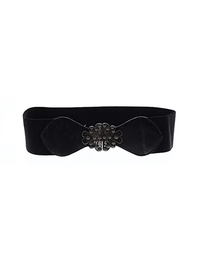Pre-owned Assorted Brands Belt In Black