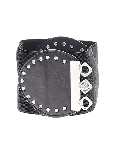 Pre-owned Assorted Brands Belt In Black