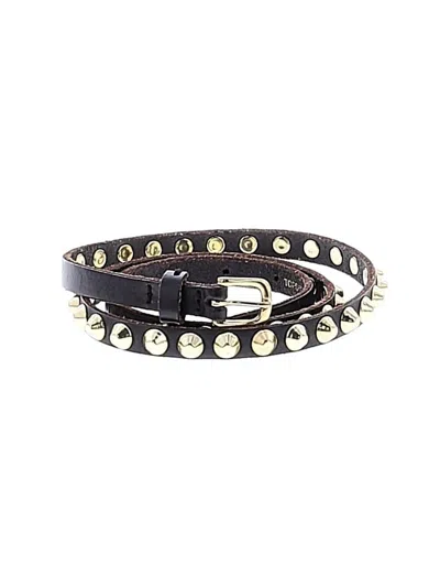 Pre-owned Assorted Brands Belt In Black