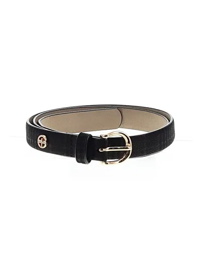 Pre-owned Assorted Brands Belt In Black