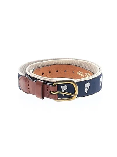 Pre-owned Assorted Brands Belt In Blue