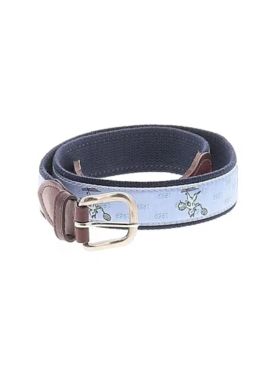 Pre-owned Assorted Brands Belt In Blue