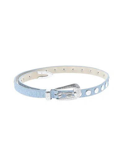 Pre-owned Assorted Brands Belt In Blue