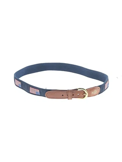 Pre-owned Assorted Brands Belt In Blue
