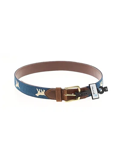 Pre-owned Assorted Brands Belt In Blue