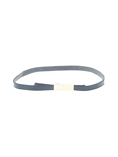 Pre-owned Assorted Brands Belt In Gray