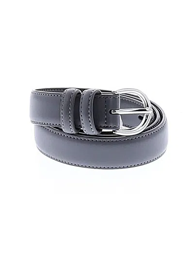 Pre-owned Assorted Brands Belt In Gray