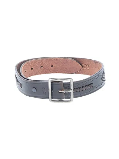 Pre-owned Assorted Brands Belt In Gray