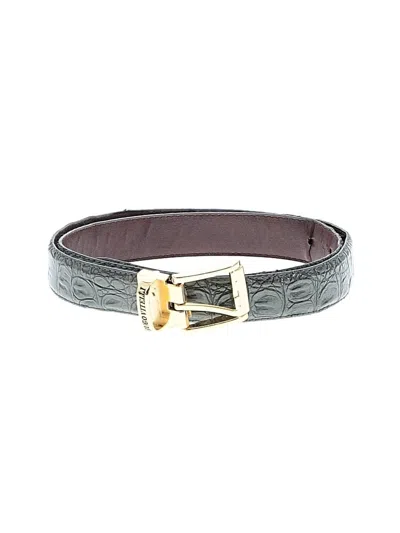 Pre-owned Assorted Brands Belt In Gray