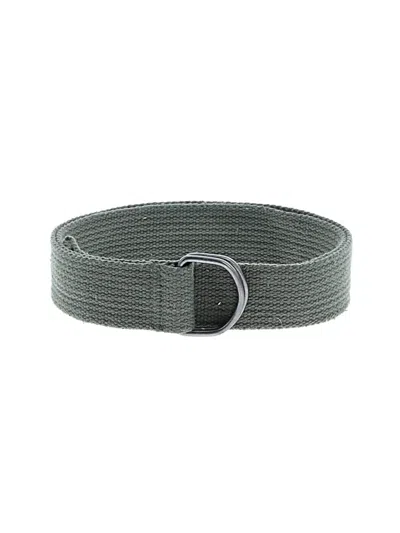 Pre-owned Assorted Brands Belt In Gray