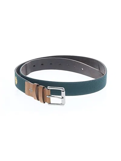 Pre-owned Assorted Brands Belt In Green
