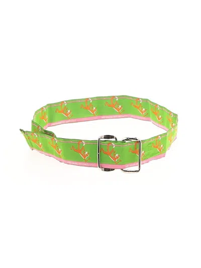 Pre-owned Assorted Brands Kids' Belt In Green