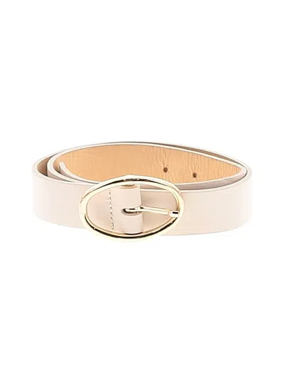 Pre-owned Assorted Brands Belt In Ivory