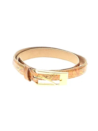 Pre-owned Assorted Brands Belt In Orange