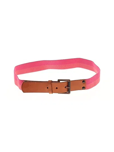 Pre-owned Assorted Brands Belt In Pink