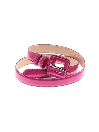 Pre-owned Assorted Brands Belt In Pink