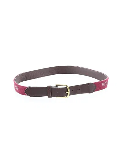 Pre-owned Assorted Brands Belt In Pink