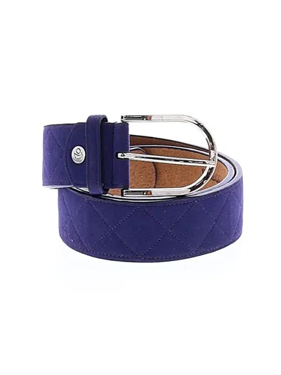Pre-owned Assorted Brands Belt In Purple
