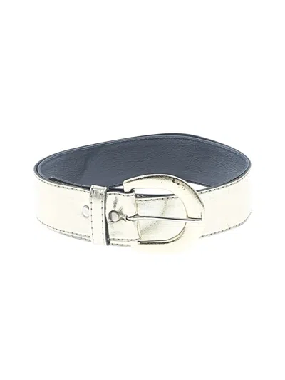 Pre-owned Assorted Brands Belt In Silver