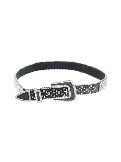 Pre-owned Assorted Brands Belt In Silver