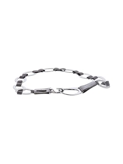 Pre-owned Assorted Brands Belt In Silver