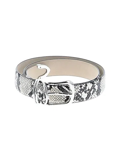 Pre-owned Assorted Brands Belt In Silver