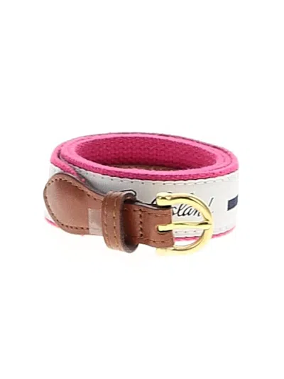 Pre-owned Assorted Brands Belt In White