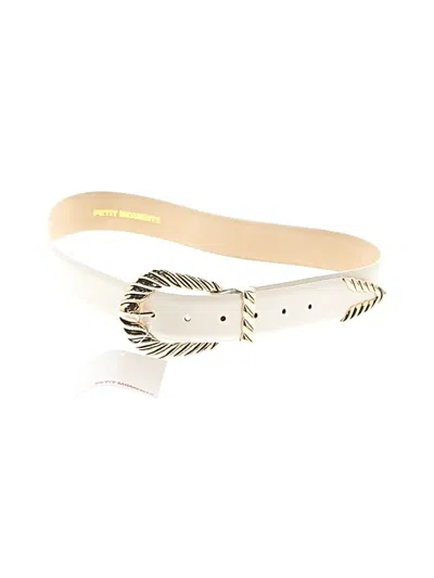 Pre-owned Assorted Brands Belt In White