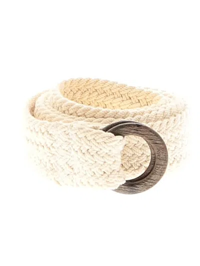 Pre-owned Assorted Brands Belt In White