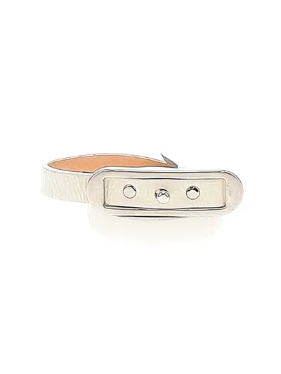 Pre-owned Assorted Brands Belt In White