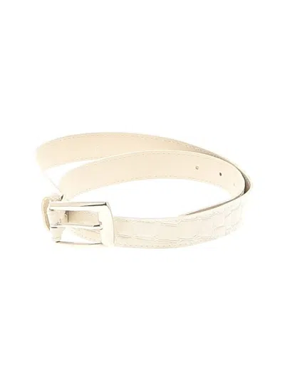 Pre-owned Assorted Brands Belt In White