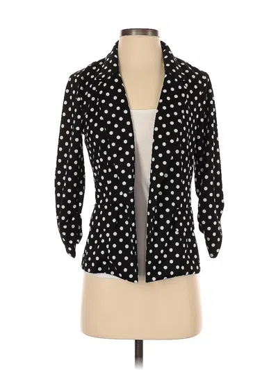 Pre-owned Assorted Brands Blazer Jacket In Black