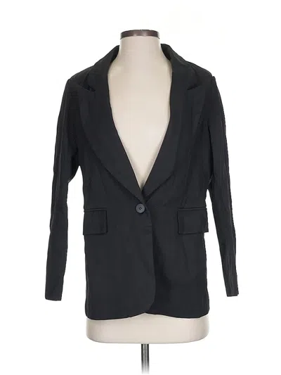 Pre-owned Assorted Brands Blazer Jacket In Black